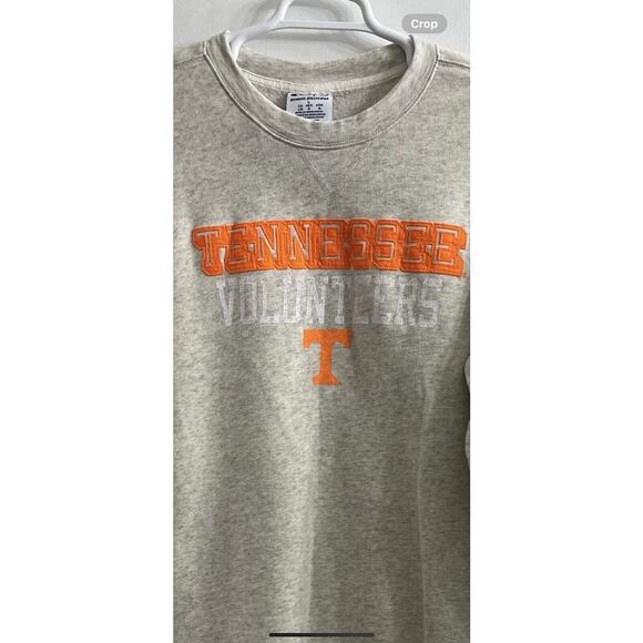 Tennessee Volunteers Shirt‎ Mens L Gray Sweatshirt Pullover Champion - Picture 1 of 9